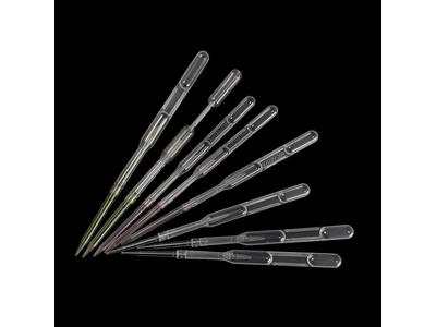 Pipettes à volume fixe de précision 400µl | Pipettes de transfert pour laboratoire | Conformes ISO | Codées par couleur pour identification facile