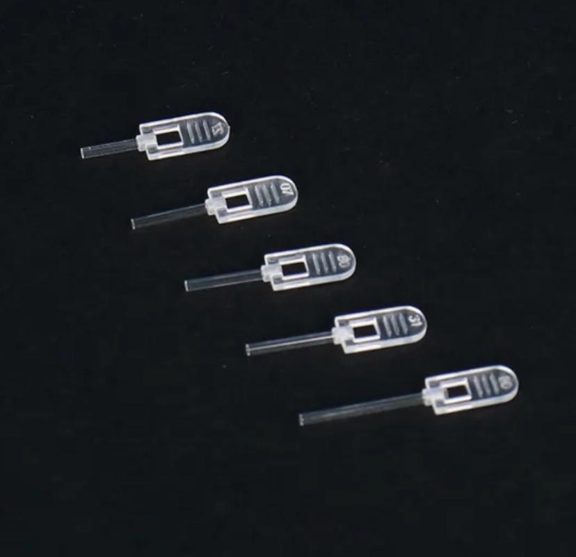 Tubes capillaires en verre 5 µL/10 µL/15 µL avec poignée