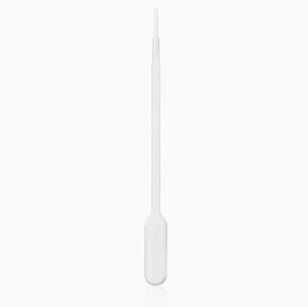 Micro-pipettes de transfert Pasteur en plastique compressibles avec bande de goutteurs 10µl 15µl 20µl
