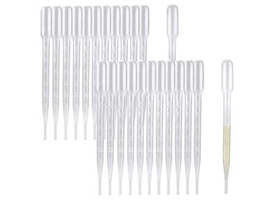 Micropipettes de transfert de liquide de laboratoire 149mm 5ml à volume réglable pipette de transfert Pasteur