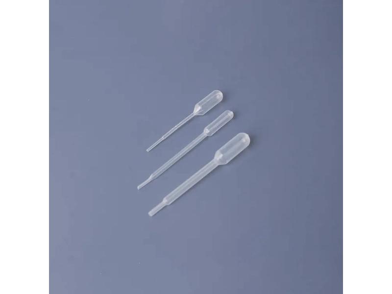 Pipettes de laboratoire PE 3ml pipettes de transfert Pasteur jetables en plastique
